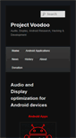 Mobile Screenshot of project-voodoo.org