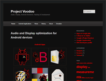 Tablet Screenshot of project-voodoo.org